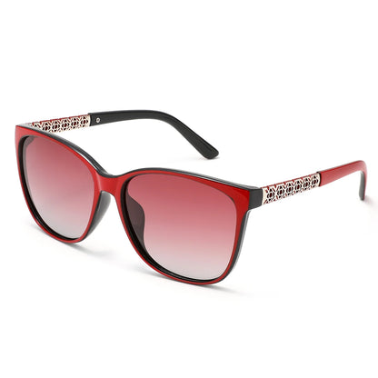 KROKODIL Polarized Sunglasses for Women Fashion Square Sunglasses Unisex Frame UV400 Protection With Boxes Set