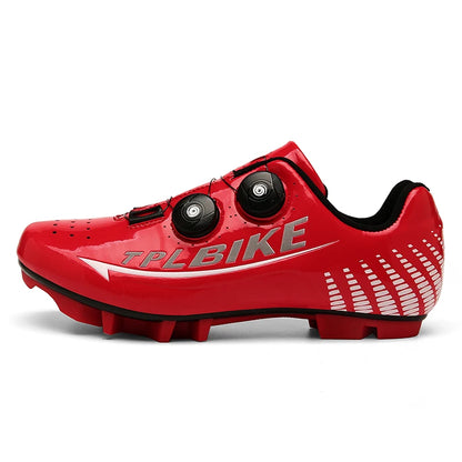 New Men's and Women's Bicycle Shoes,Outdoor Cycling Shoes,Three Functional Soles,Professional Training Shoes