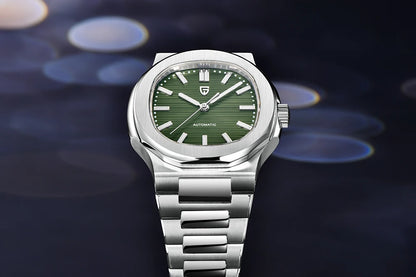PAGANI DESIGN 2025 New Men's Watches Luxury Automatic Watch For Men Mechanical 40MM WristWatch Stainless Steel AR Sapphire glass