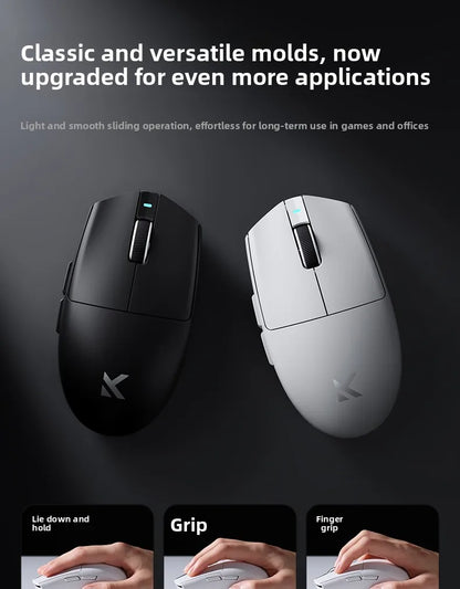 MCHOSE G3 V2 PRO Wireless Mouse Bluetooth Tri-Mode Ergonomic Gaming Mouse Lightweight Office Mouse for Laptop & PC