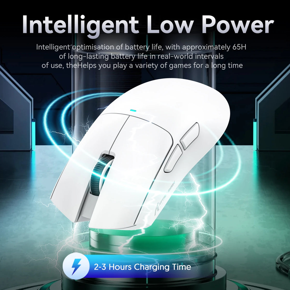 ATTACK SHARK X11SE Wireless Gaming Mouse, Tri-Mode Superlight Mouse with PAW3311 Sensor, 22000 DPI, 63g Ultra-Light RGB Gaming Mouse for PC, Laptop & Esports