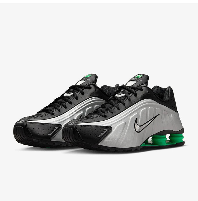 Nike Authentic Shox R4 Sapatilhas de Corrida para Homem em Malha Durável com Amortecimento HQ1988-006