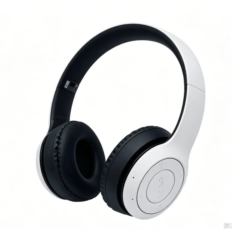 High Fidelity Bluetooth Wireless Headset Over Ear Headphones with HD Mic, Premium Bluetooth Wireless Headset for Clear Stereo Sound, Sports & Daily Use