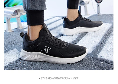 Xtep Men's Running Shoes Lightweight Surface Training Comfortable Breathable Jogging Stability Outdoor Shoes 879419110032