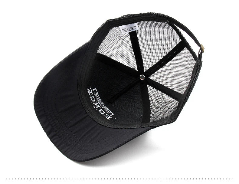 Summer Men Mesh Baseball Cap Outdoor Sport Letter Snapback Hat for Women Unisex Breathable Caps Hip Hop Trucker Hats Summer Men