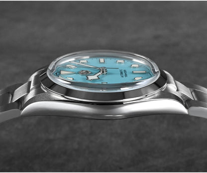 San Martin Men Luxury Watch 36mm BB36 Snowflake Hands Explore Series Sports Watches PT5000 Automatic Mechanical 10Bar BGW-9 Lume