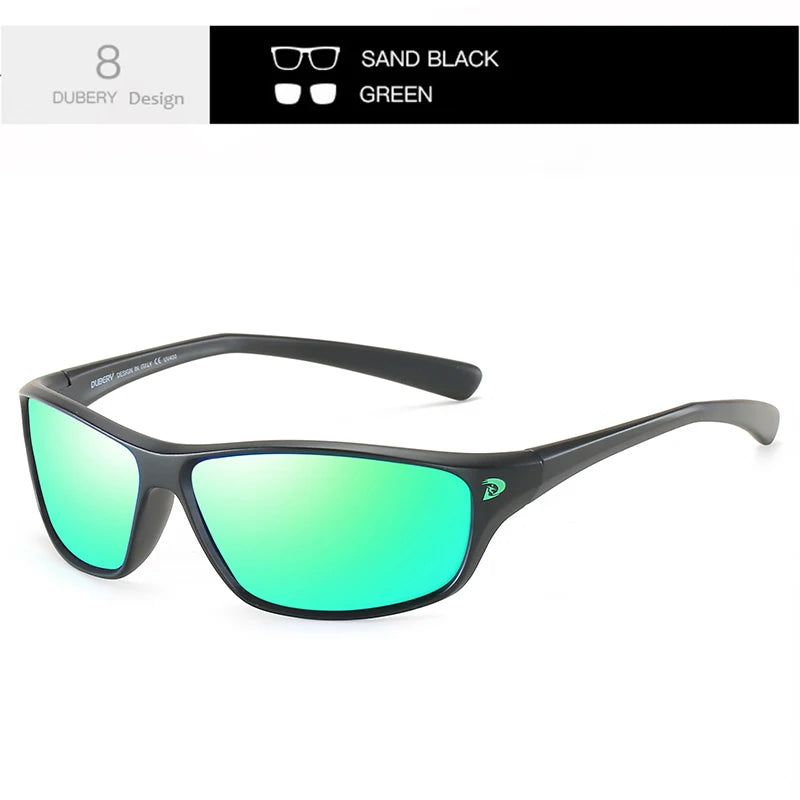 DUBERY Polarized UV400 Protection Sunglasses For Men And Women 10 Colors Model 135
