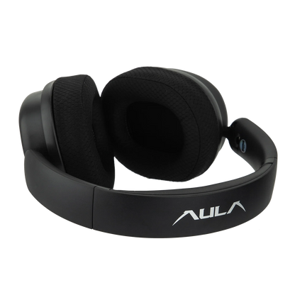 Auscultadores Gaming AULA G7 Pro sem fios Bluetooth 5.3 com som surround 7.1 e microfone com cancelamento de ruído para PS5/PS4/PC/Switch