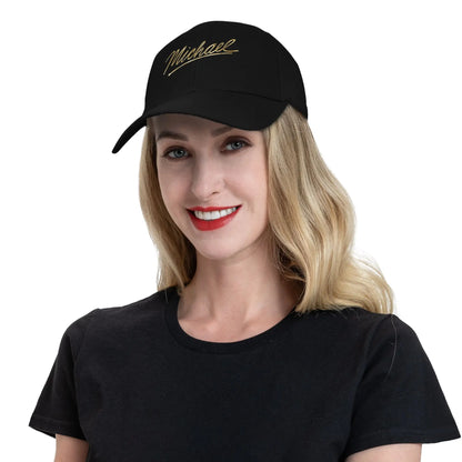 Michael Biopic Logo Sun Baseball Cap Michael Jackson Ljetne ležerne hip hop kape za muškarce, odrasle, za lov i kampiranje, bejzbol kape