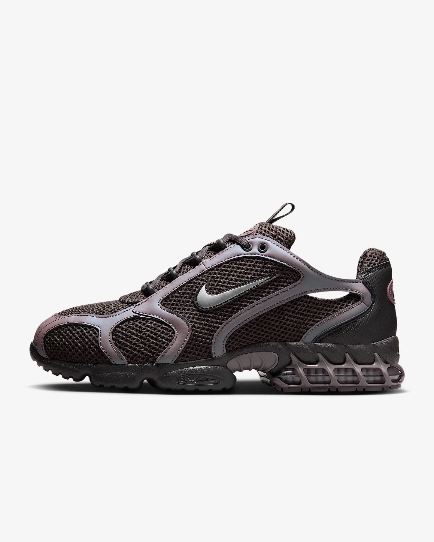Nike Air Zoom Spiridon Cage 2 унисекс ниски ежедневни обувки, спортни, износоустойчиви, сиви и червени лайфстайл обувки CJ1288-600