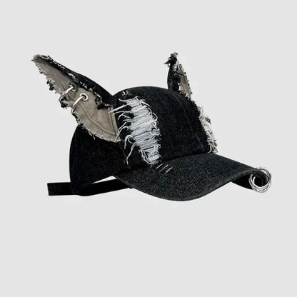 Șapcă de baseball în stil hip-hop – Pălărie de cowboy la modă, în stil graffiti și blugi, pentru femei/bărbați, accesoriu de modă unisex pentru petreceri și echipe