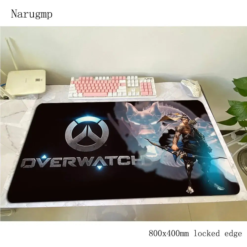 Overwatch mouse pad 80x40cm gaming mousepad game Halloween Gift large mouse pad gamer computer desk big mat notebook mousemat PC