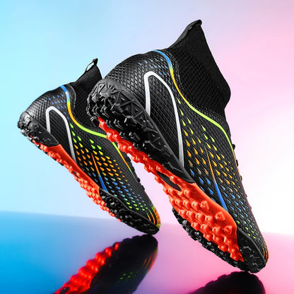New Men Soccer Shoes Professiona Football Boot Turf Futsal Match Grass Unisex Outdoor Training Soccer Cleats Non-slip Breathable