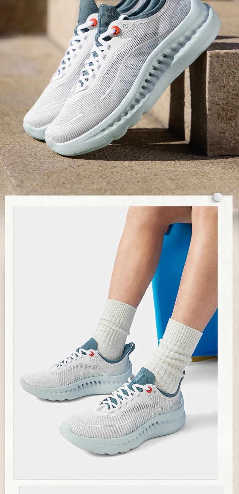 Li-Ning Men's SOFT COOL 2 Lifestyle Shoes COMFOAM MAX Cushion COOL SHELL Breathable Support LiNing Casual Sneakers AGLV009