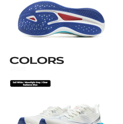 Xtep One Piece Modeling 5.0 Impact-Resistant Male‘s Combat Lightweight Quick-Drying Marathon Running Sneakers 874219110036