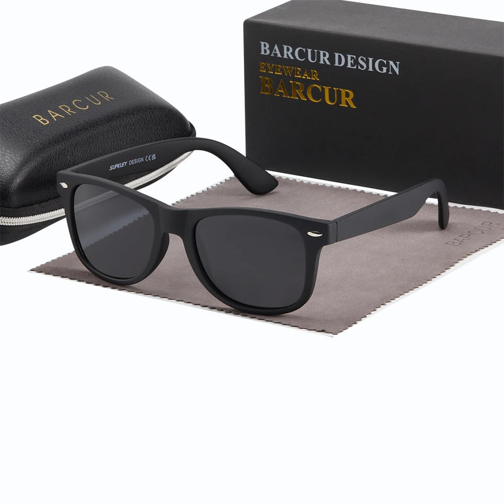 BARCUR Brand Men Sports Sunglasses Women Ultra Light PC High-quality Frame UV400 Outdoor Activity Driving Cycling Sunglasses
