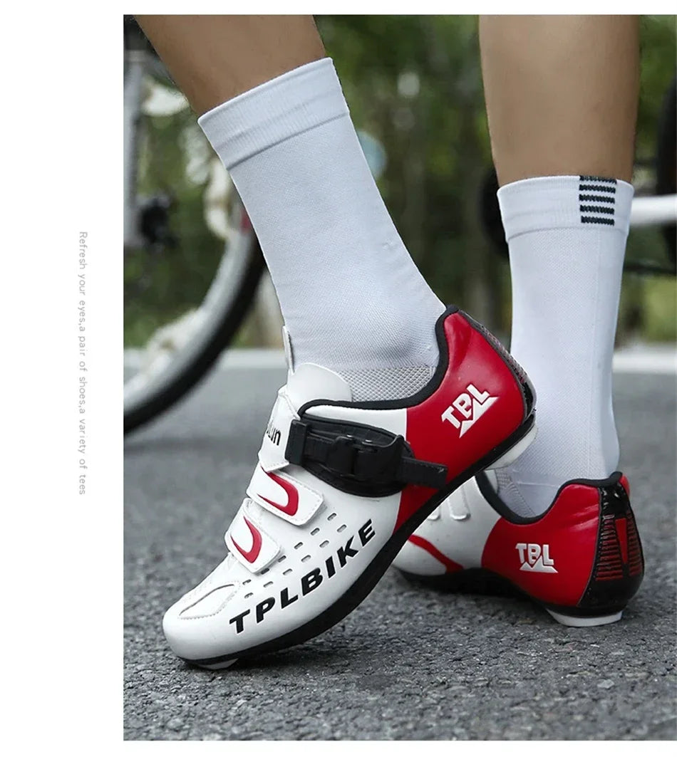 Unisex Cycling Sneakers Road Women Cycling Shoes Nonslip Men Mountain Bike Shoes Racing SPD Outdoor Zapatillas Ciclismo Mtb