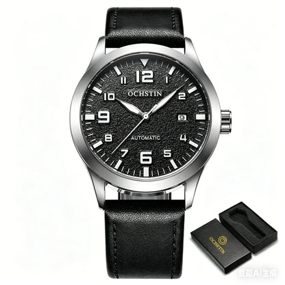 OCHSTIN Men Automatic Mechanical Watch Luxury Casual Dress Military Outdoor Sports Army Mens Wristwatches Waterproof Male Clock