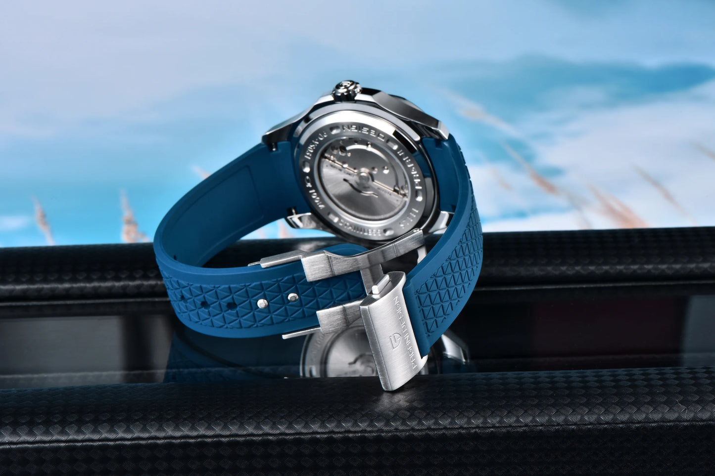 PAGANI DESIGN 2026 New Men's Watches Rose Gold Top Luxury  Automatic Watch For Men Barrel dial Steel Mechanical Wristwatch Men