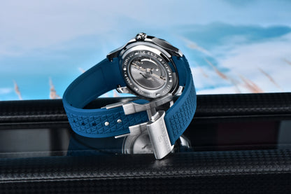PAGANI DESIGN 2026 New Men's Watches Rose Gold Top Luxury  Automatic Watch For Men Barrel dial Steel Mechanical Wristwatch Men