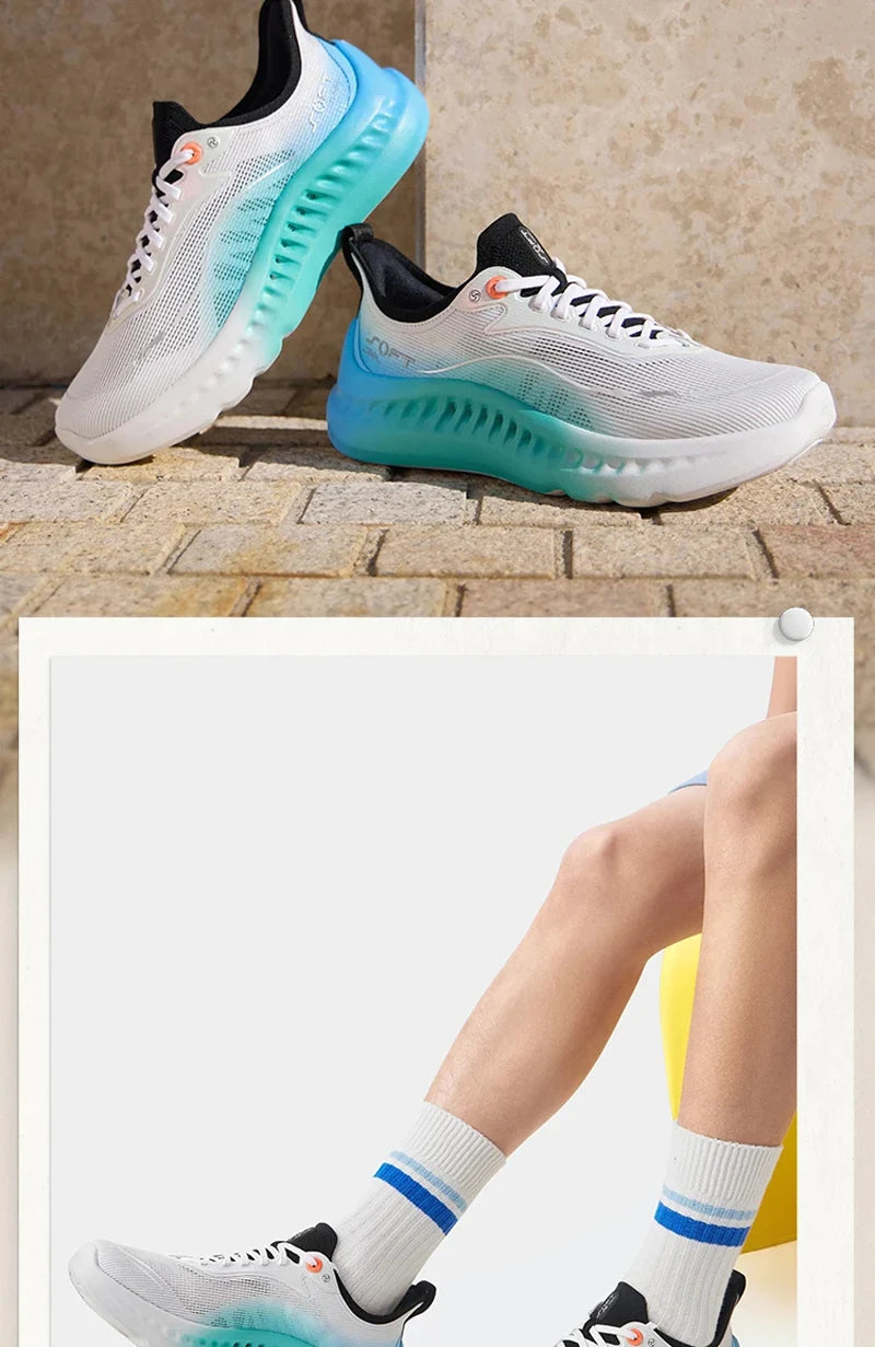 Li-Ning Men's SOFT COOL 2 Lifestyle Shoes COMFOAM MAX Cushion COOL SHELL Breathable Support LiNing Casual Sneakers AGLV009