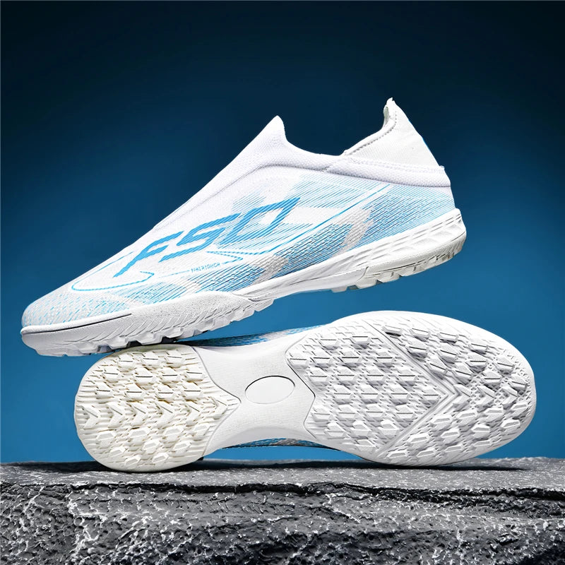 New Men's Soccer Shoes Grass Adult Non-Slip Football Boots Ultralight Sport Indoor Cleats Non Slip Fg Turf Futsal Comfortable