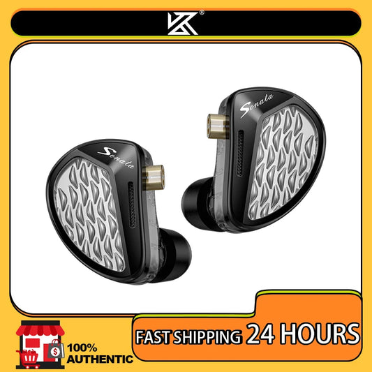 KZ Sonata 28BA Units Upgraded HIFI Headphones On-ear tunable balanced armature unit Wired gaming headphones