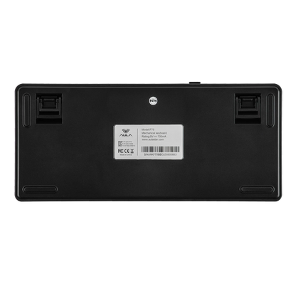 EPOMAKER AULA F75 ISO-ES 75% Spanish QWERTY Hot-Swap Gasket-Mounted Wired/Bluetooth/2.4GHz Wireless Mechanical Gaming Keyboard RGB Backlight