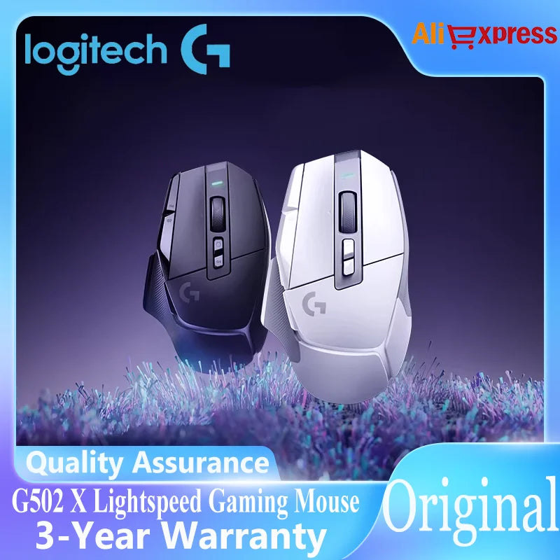 Logitech G502 X LIGHTSPEED Wireless Gaming Mouse with HERO 25K Sensor, LIGHTFORCE Hybrid Switches, 25,600 DPI, 13 Programmable Buttons