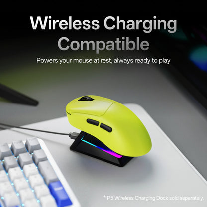 Rapoo VT3S /VT3S MAX GEN-2 Bezprzewodowa mysz gamingowa, prawdziwe 8K Wireless Polling Rate, 49g, ultralekka, czas pracy baterii do 750Hr