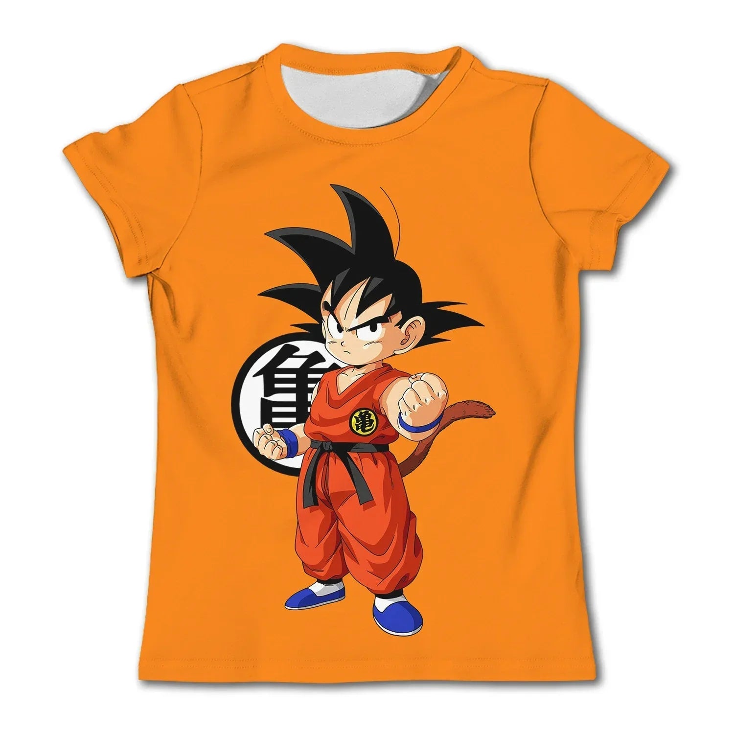 Produit gaming premium Fraquane, 2024 New Fashion Dragon Ball 3D T-shirt Summer Short Sleeve O-Neck Goku Vegeta Men's Casual Shirt Boys'