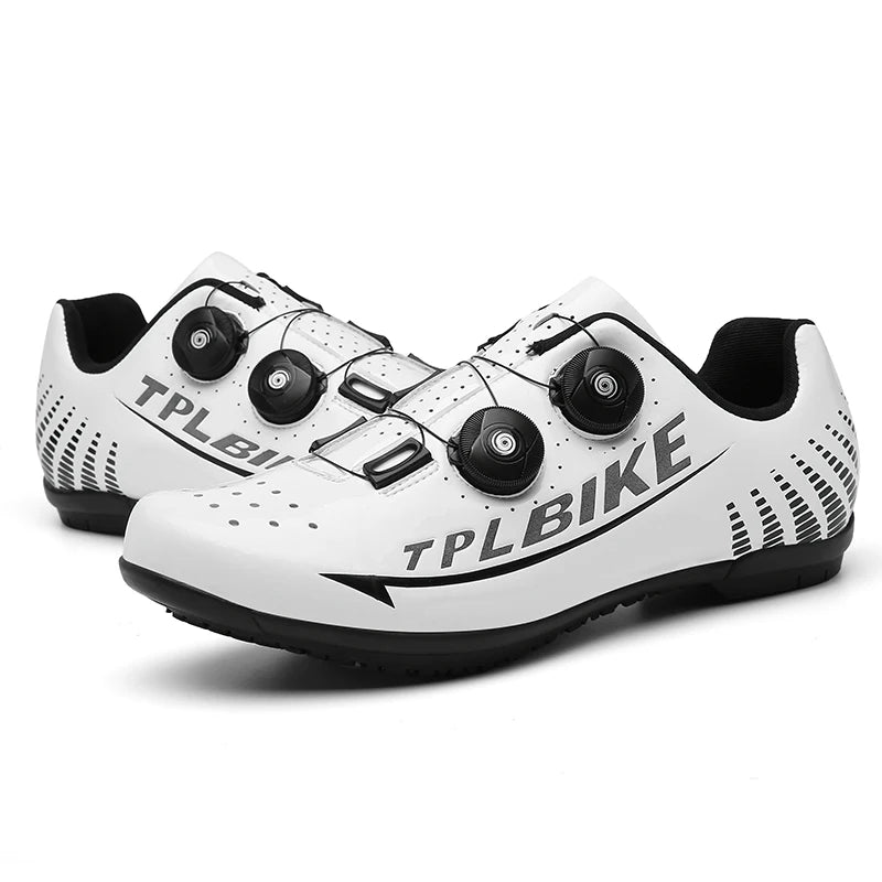 New Men's and Women's Bicycle Shoes,Outdoor Cycling Shoes,Three Functional Soles,Professional Training Shoes