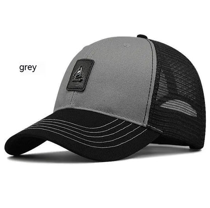 Big Head Man Plus Size Baseball Cap Summer Cotton Mesh Trucker Hat 3d Large Size Snapback 56-60cm 60-68cm OVERSIZE