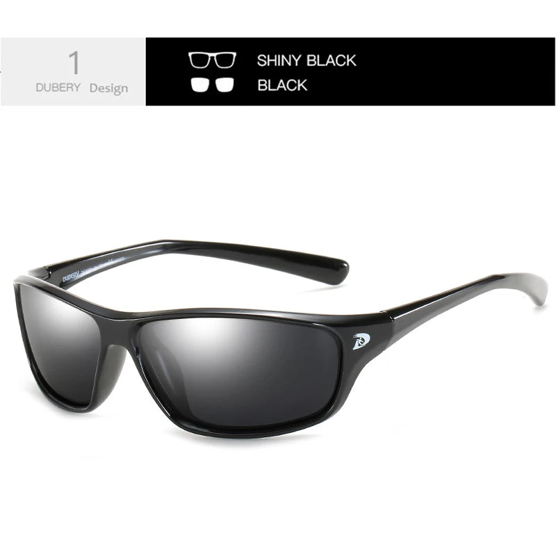 DUBERY Polarized UV400 Protection Sunglasses For Men And Women 10 Colors Model 135