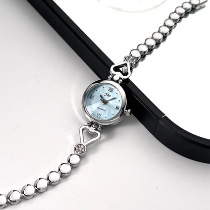 UTHAI CQ398 Fashionable Women watch exquisite heart bracelet waterproof quartz watch light luxury clock gift，watches for woman