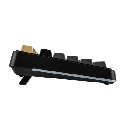 Teclado Mecânico Sem Fios EPOMAKER X AULA EA75 MAX 75% Layout ANSI US Hot-Swap Gasket com Fios/BT/2.4GHz com Ecrã e Botão Rotativo