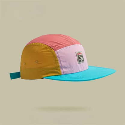 Retro Japanese Style Hip-hop Hats 5 Panel Thin Flat Brimmed Baseball Cap Quick-drying Breathable Sunscreen Hat Unisex