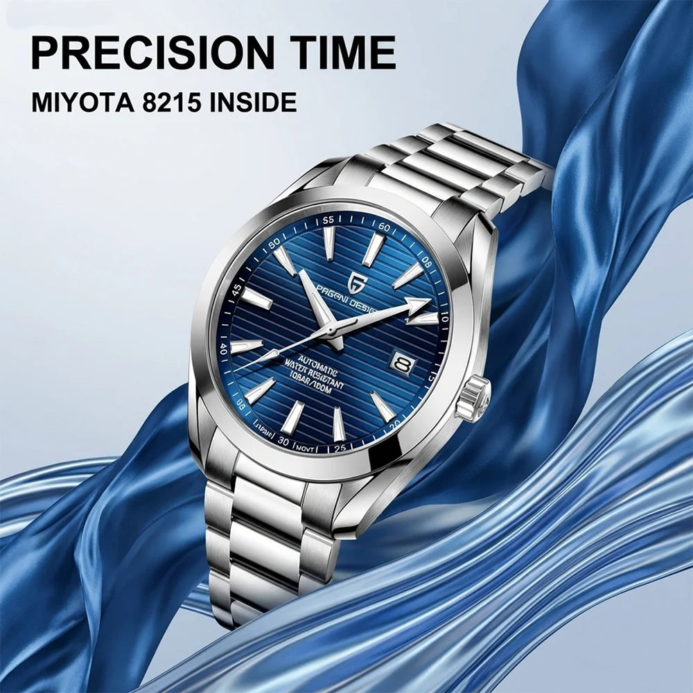 PAGANI DESIGN A150 40MM Men's Mechanical Watch Luxury Sapphire Glass Men's Automatic Watch 100M Waterproof Reloj Hombre