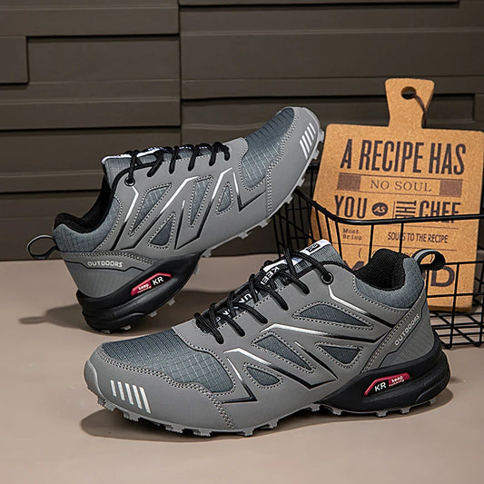 Men's Hiking Shoes Waterproof All-Terrain Outdoor Sneakers Non-Slip for Trekking Camping Tactical Training  Outdoor Cycling