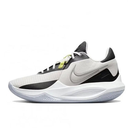 Nike Precision 6 – pohodlné a univerzální nízké basketbalové boty pro muže v černé barvě IO7605-040