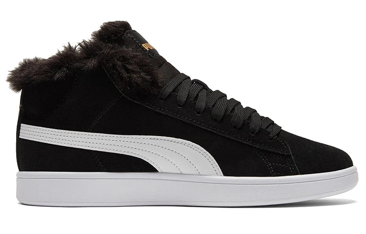 Baskets mi-hautes Puma Smash V2, chaleur, absorption des chocs, durabilité, noires 385005-01