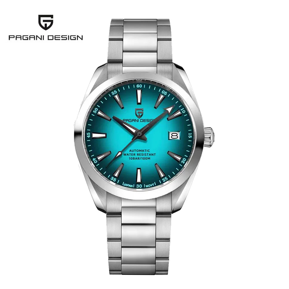 PAGANI DESIGN A150 40MM Men's Mechanical Watch Luxury Sapphire Glass Men's Automatic Watch 100M Waterproof Reloj Hombre