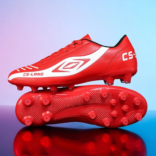 New Men Football Boots Grass Cleats Soccer Shoes Match Adult Indoor Ultralight Non-Slip Boys Futsal Sport Turf Comfortable