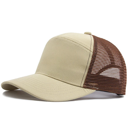 Letnia czapka baseballowa z 7 panelami, modne czapki hip-hopowe z siateczką, męskie czapki typu trucker, czapki z daszkiem, czapki typu hardtop, czapki typu snapback, damskie, unisex, fajne, nowa marka
