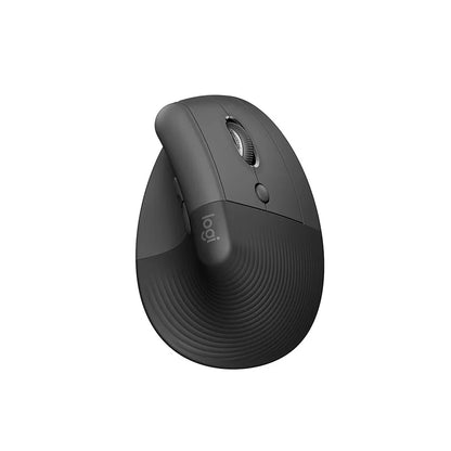 Logitech Lift Ergonomic Bluetooth Wireless Mouse, Vertical Ergonomic Mouse with 4000 DPI, Multi-Device Wireless Mouse for Business, Home Office & Laptop