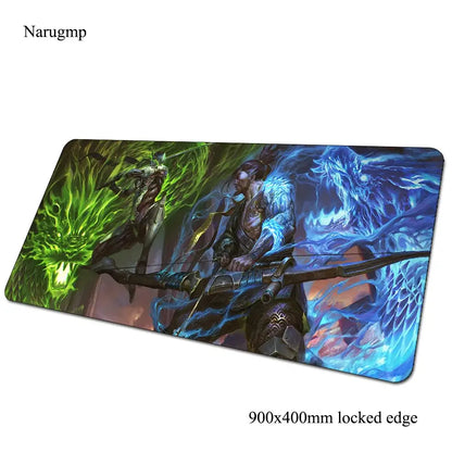 Overwatch pelės kilimėlis gimtadieniui, kompiuterio kilimėlis 900x400x3mm, didelis žaidimų pelės kilimėlis, dovana, kilimėlis pelei ir klaviatūrai, PC žaidėjo stalui