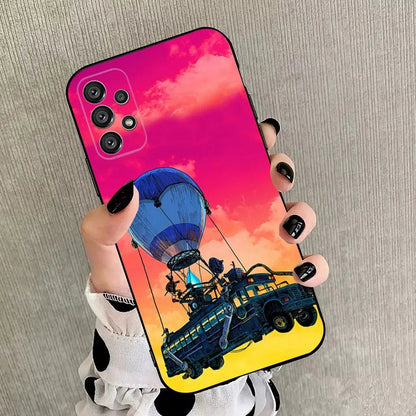 R-Royales F-Fortnites  Phone Case For Samsung Galaxy A20,A21s,A22,A31,A32,A52,A53,A72,73,A80,A91 Soft Black Cover