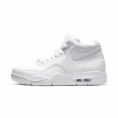 Buty do koszykówki Nike Flight Legacy Classic Style Mid-Top Retro, unisex, czerwono-białe, BQ4212-100
