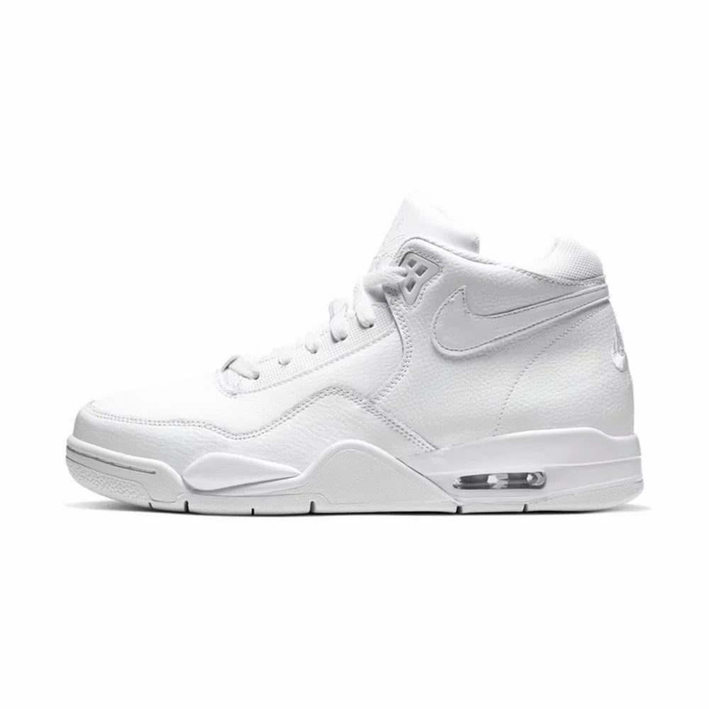 Sneakers da basket retrò Nike Flight Legacy Mid-Top da uomo, nero/bianco, BQ4212-002