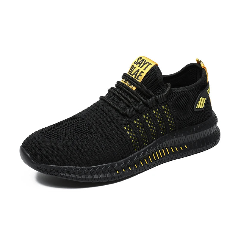 Fashion Sneakers Lightweight Men Casual Shoes Breathable Male Footwear Lace Up Walking Shoe Mens Casual Summer Shoes